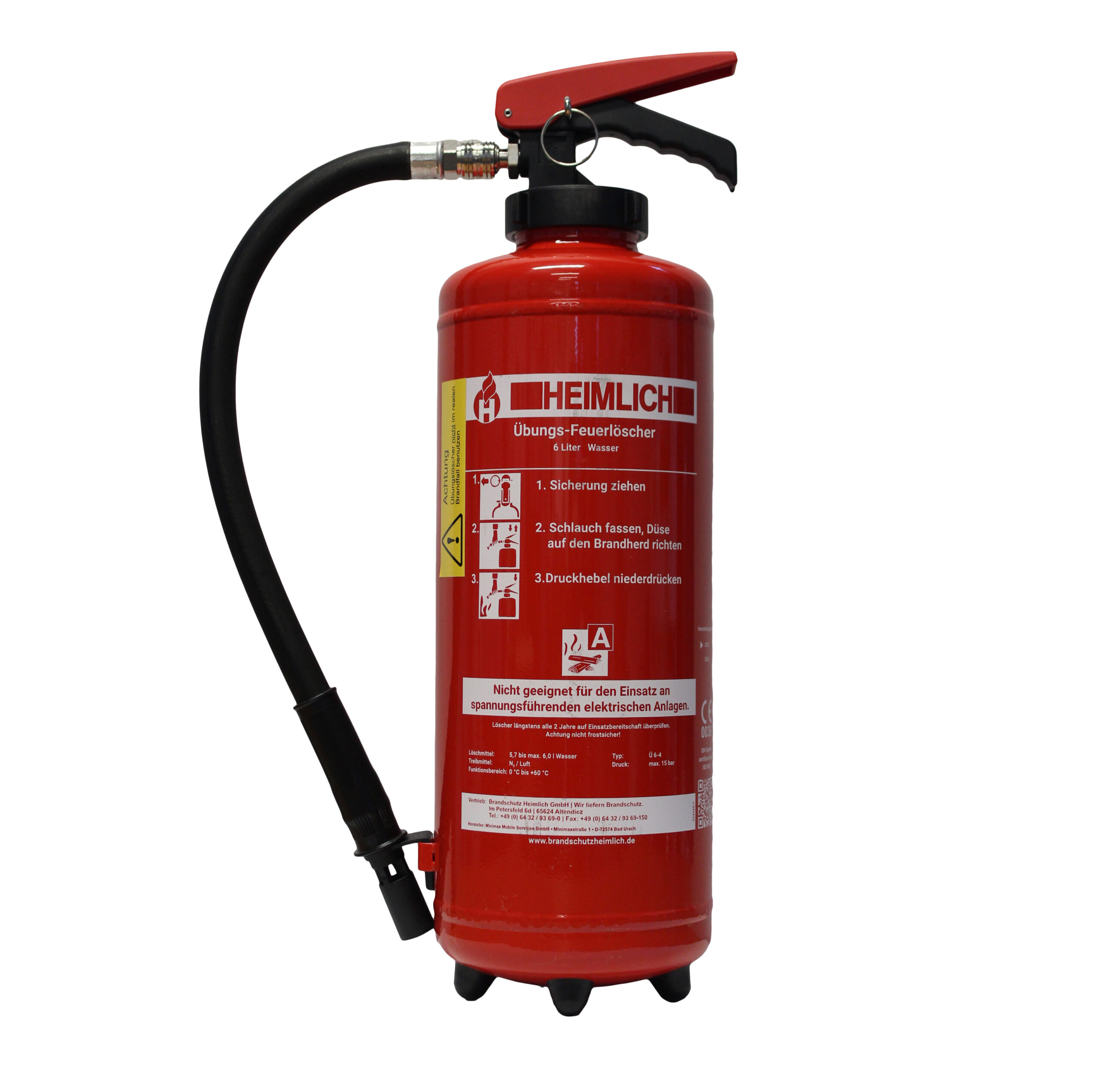 Übungslöscher mit Hebel