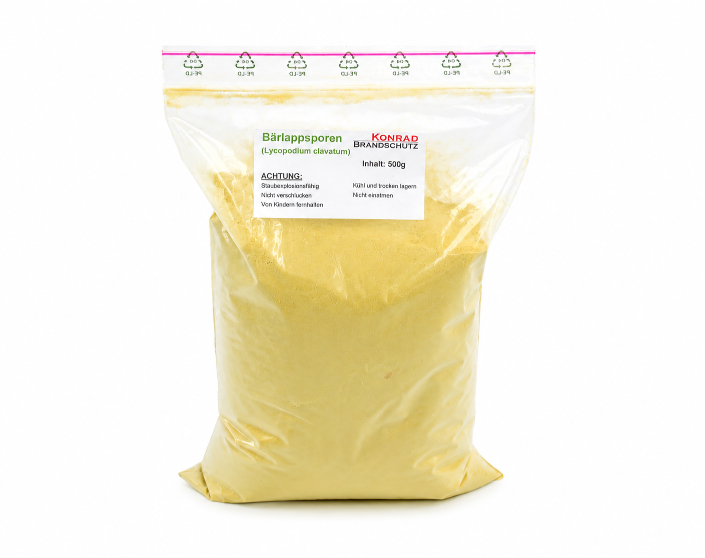 Bärlappsporen / Lycopodium - 500 g